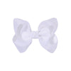 fashion bow knot polyester rib hair clip