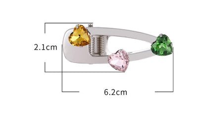 Women's IG Style Bow Knot Alloy Zircon Hair Clip