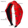 Casual Elegant Classic Style Women's Rugby Alloy Cloth Printing Fabric Hair Band