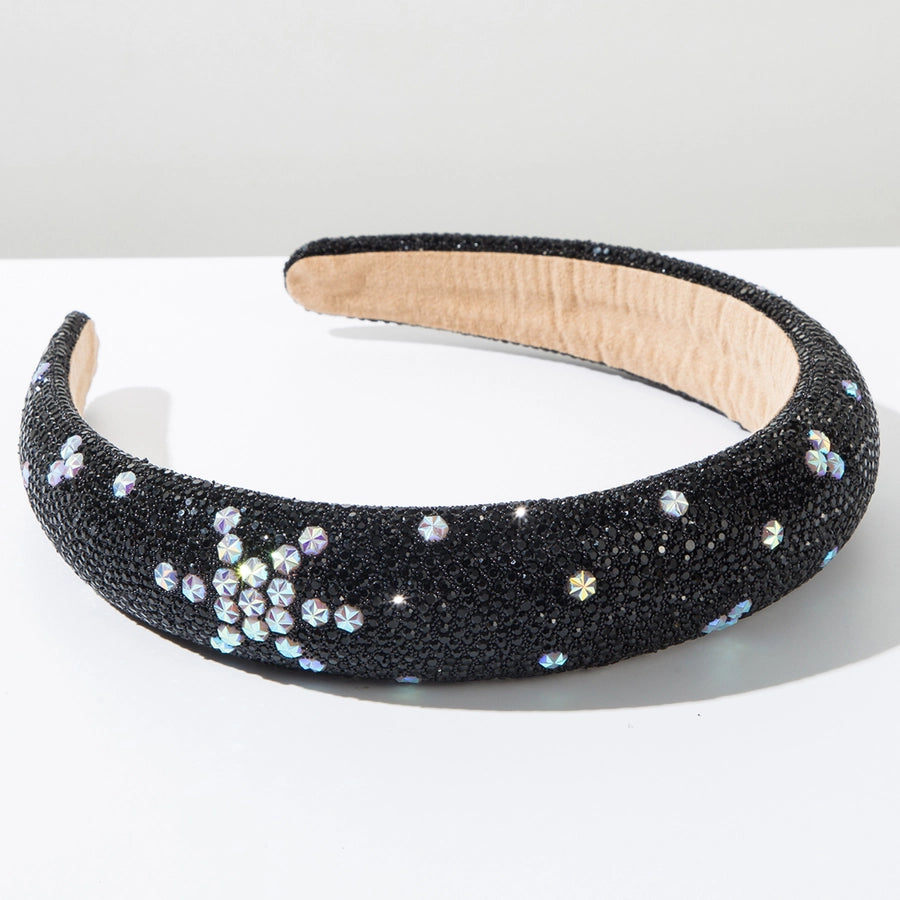 Women's Casual Vacation Classic Style U Shape Alloy Cloth Rhinestone Inlay Rhinestones Hair Band