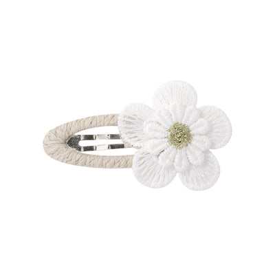Kid'S Sweet Flower Cloth Hair Clip