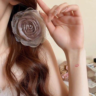 Women's Simple Style Classic Style Flower Cloth Hair Clip