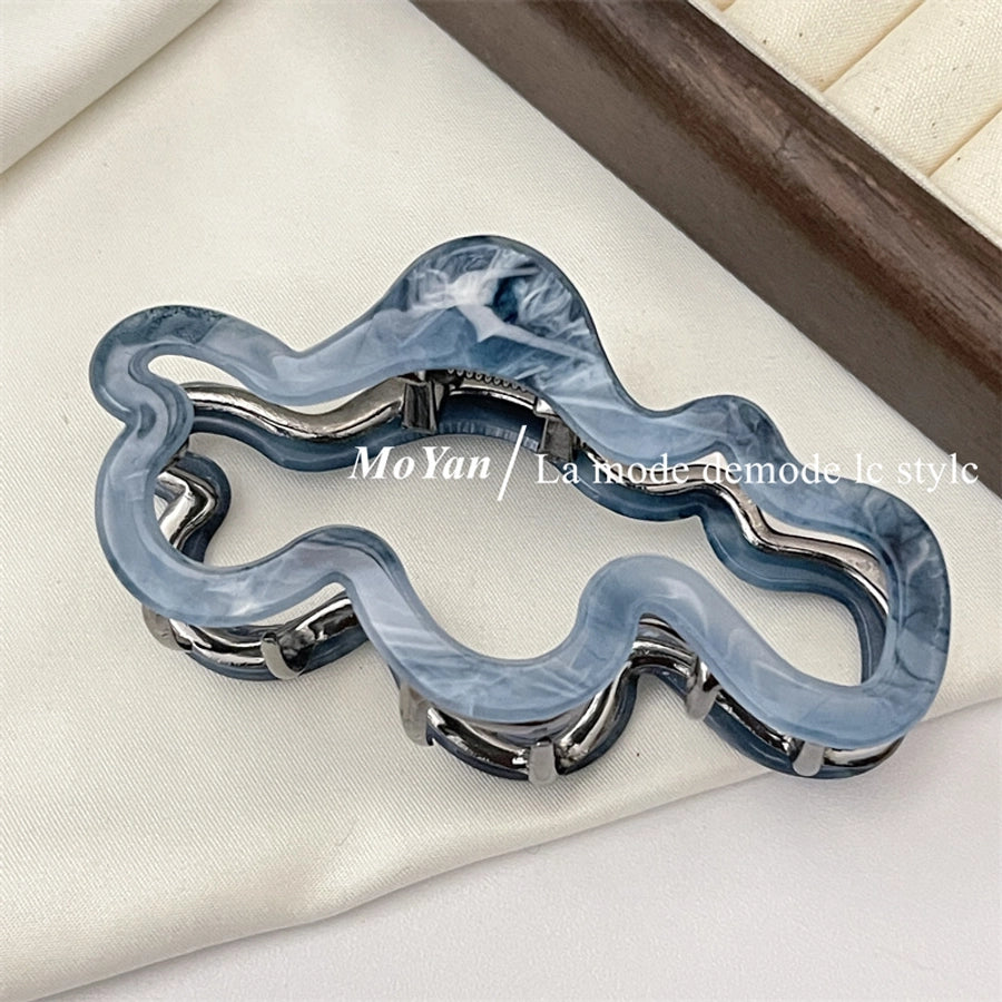 Women's Simple Style Classic Style Solid Color Acetic acid sheets Hair Claws