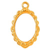 Jewelry Vintage Style Classic Style Oval 304 Stainless Steel Shell Abalone Shell 18K Gold Plated Irregular Plating Pendant Necklace