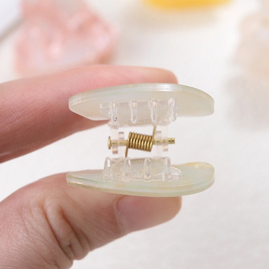 Women's Sweet Heart Shape Acetic acid sheets Hair Claws