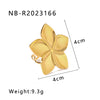 Jewelry Vintage Style Simple Style Geometric 304 Stainless Steel 18K Gold Plated Open Rings