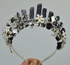 Women's Simple Style Classic Style Color Block Alloy Inlay Crystal Rhinestones Hair Band