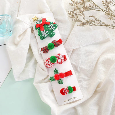 Christmas Vintage Style Ethnic Style Women's Christmas Tree Star Hair Clip
