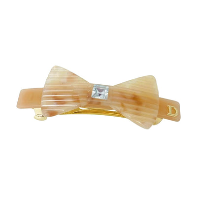 Women's Sweet Bow Knot Acetic acid sheets Inlay Artificial Diamond Hair Clip