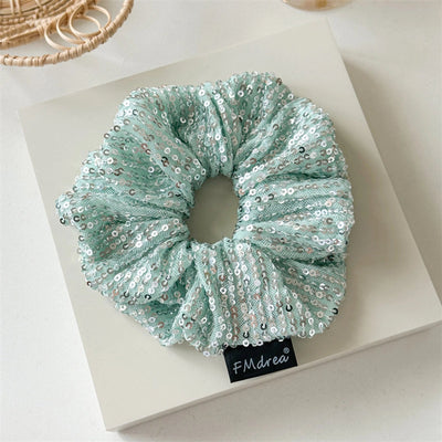 Women's Sweet Geometric Sequin Hair Tie