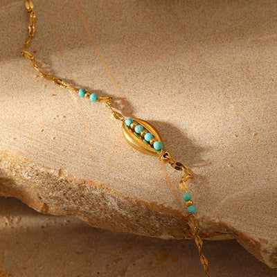 Elegant Simple Style Dolphin Shell 304 Stainless Steel Bracelets In Bulk