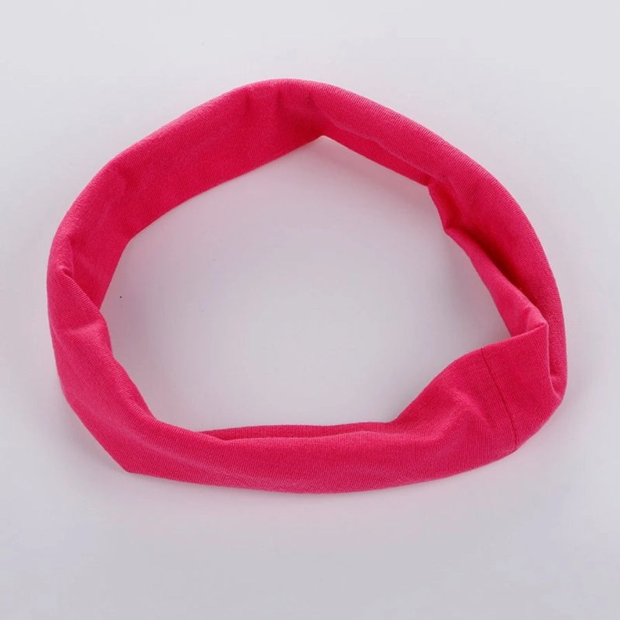 Women's Simple Style Classic Style Geometric Solid Color Cloth Hair Band