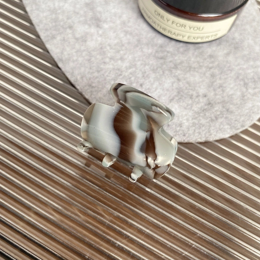 Beautiful Mini small size acetate grip bangs clip side broken hairpin hairpin air texture shark clip ponytail headdress