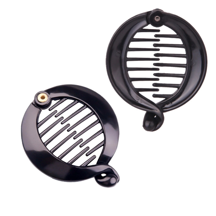 Factory direct  dedicated to simple solid color small round clip banana clip plastic fish clip