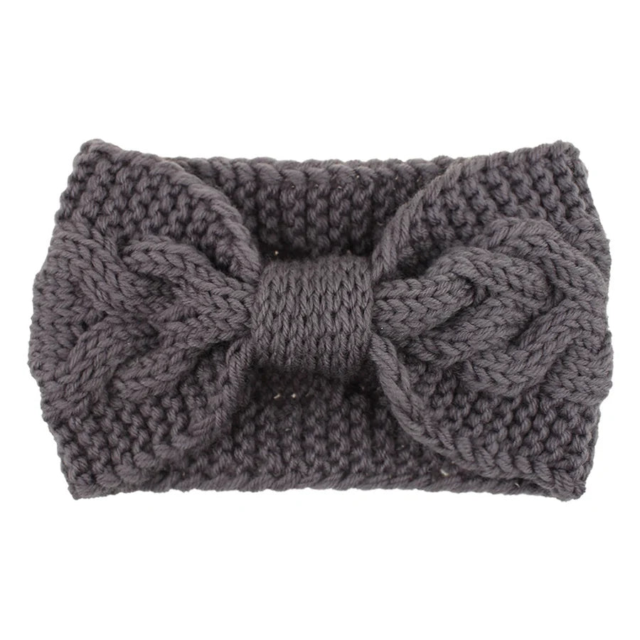 women's fashion waves wool hair band