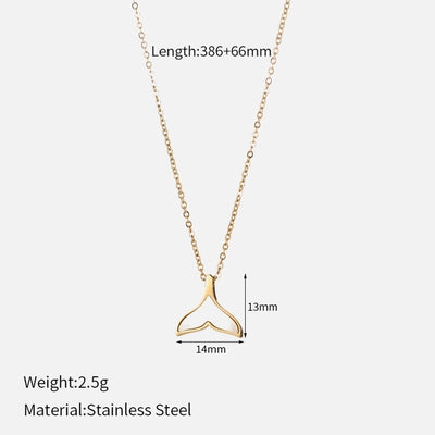 Jewelry Glam Simple Style Classic Style Geometric 304 Stainless Steel Pendant Necklace
