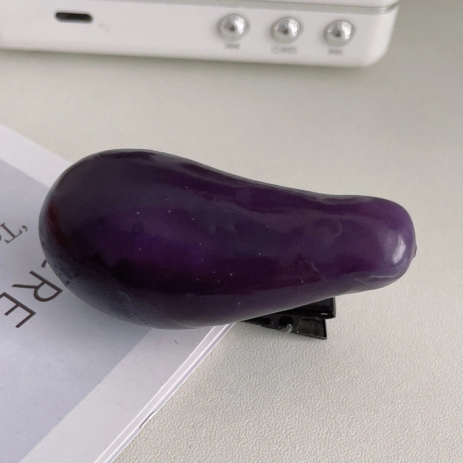 Women's Cute Fruit Vegetable Foam Hair Clip