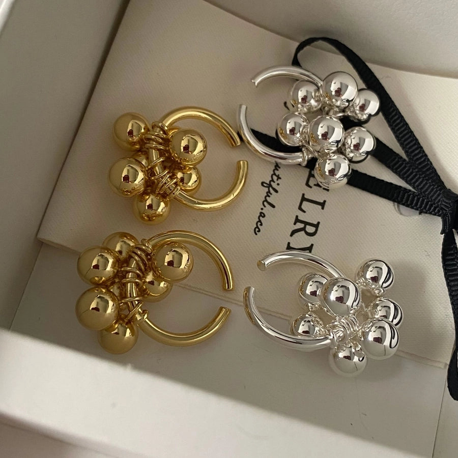 Copper Plating Solid Color Rings