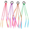 streetwear solid color rubber band hair tie