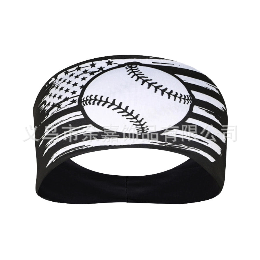 basic plaid polyester patchwork hair band