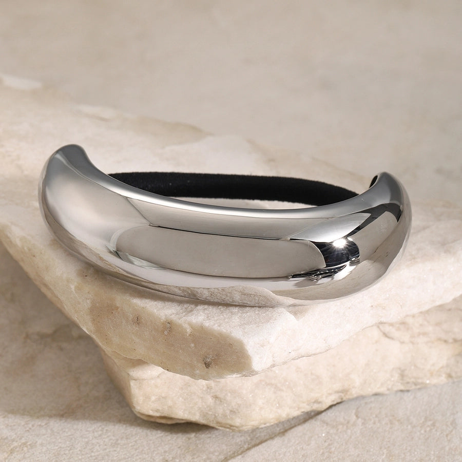 Women's IG Style Arc 304 Stainless Steel rubber band Hair Tie