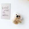 Cute Kaola hairpin plush koala bear side clip autumn and winter three-dimensional bangs clip star  top clip hair accessories