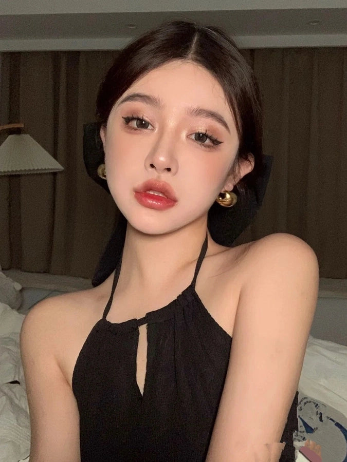 sweet bow knot cloth hair clip