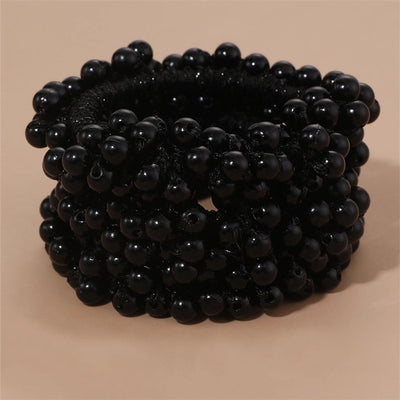 Women's Fairy Style Sweet Simple Style Round Imitation Pearl Beaded Artificial Pearls Hair Tie
