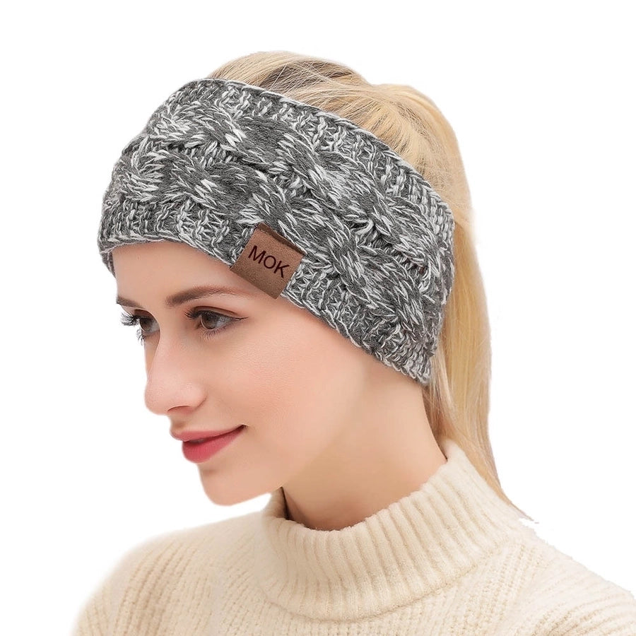 fashion geometric acrylic patchwork hair band