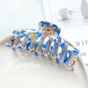 fashion flower plastic handmade hair claws 1 piece