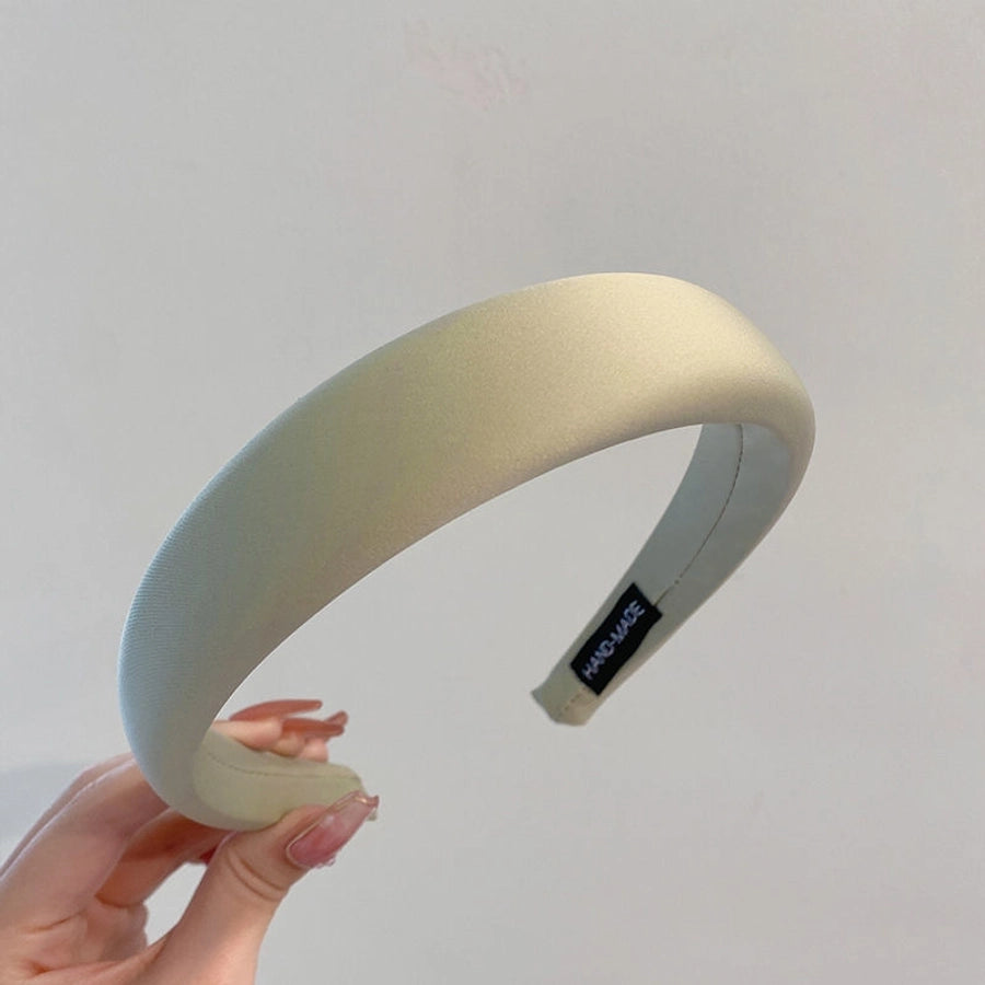 fashion solid color cloth handmade hair band 1 piece