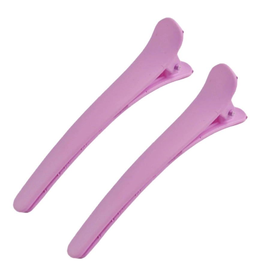 Women's Basic Simple Style Solid Color Plastic Hair Clip