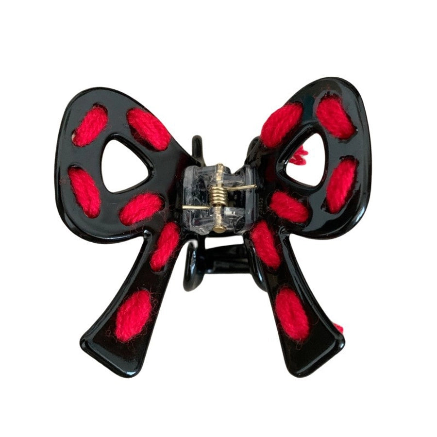 Women's Cute Sweet Bow Knot Acetic acid sheets Hair Claws