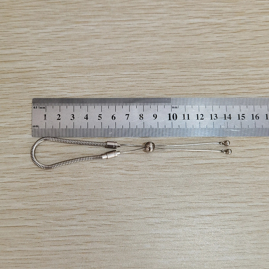 Basic Geometric 304 Stainless Steel Bracelets In Bulk