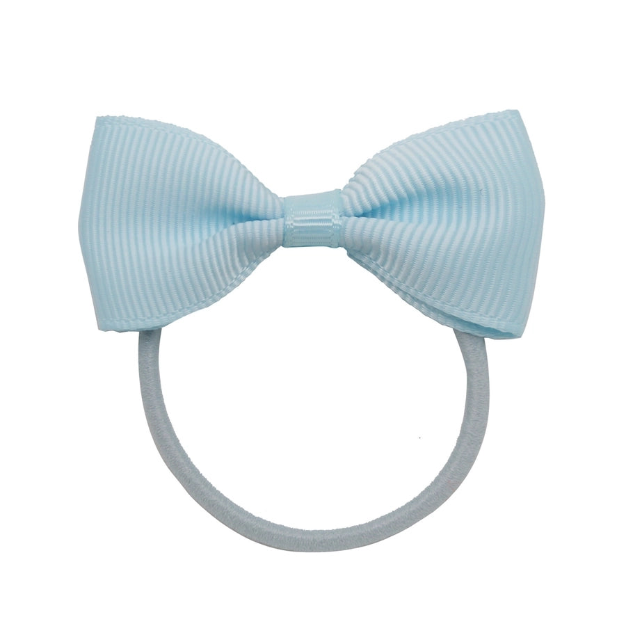 children's jewelry bow hair ring  thread belt hair accessories rubber band solid color girl small rubber band headdress