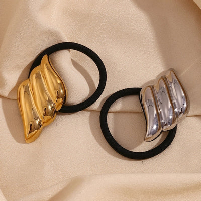 Women's Casual Simple Style Wings 304 Stainless Steel Hair Tie