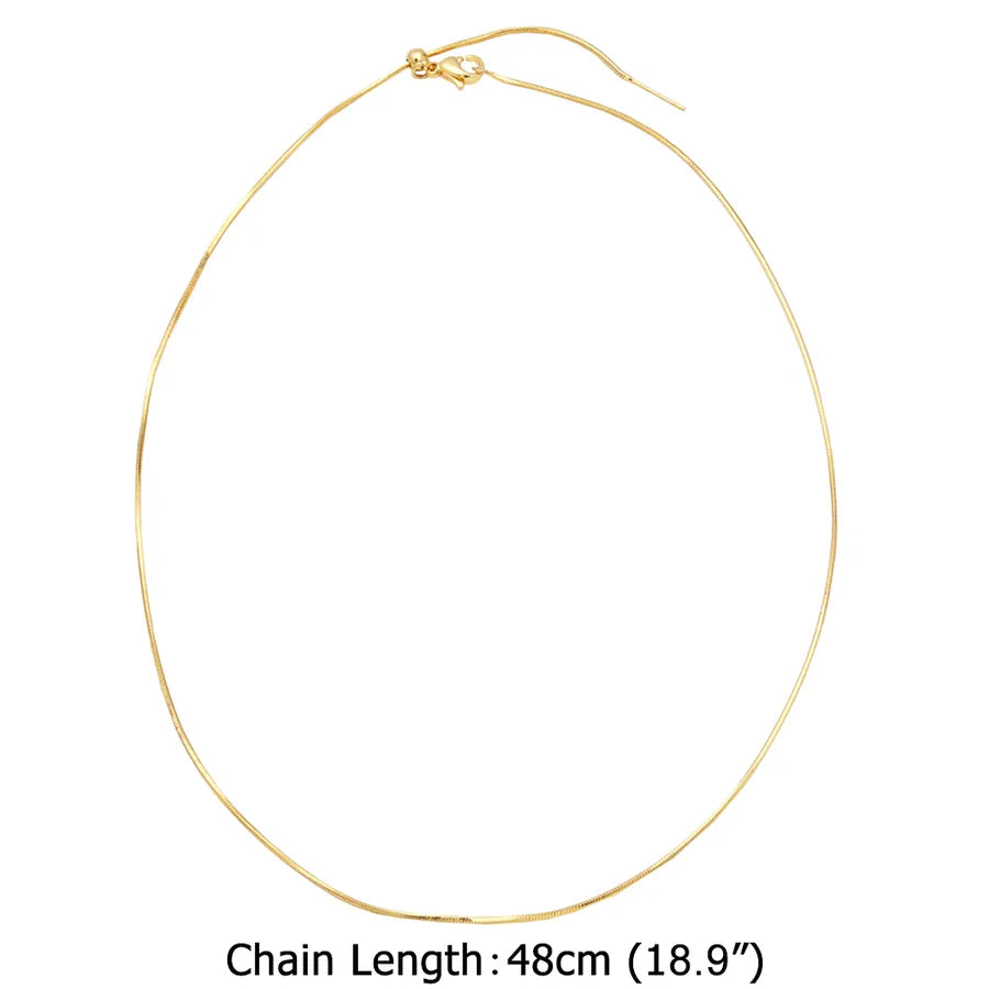 Wholesale Jewelry Basic Simple Style letter Copper 18K Gold Plated