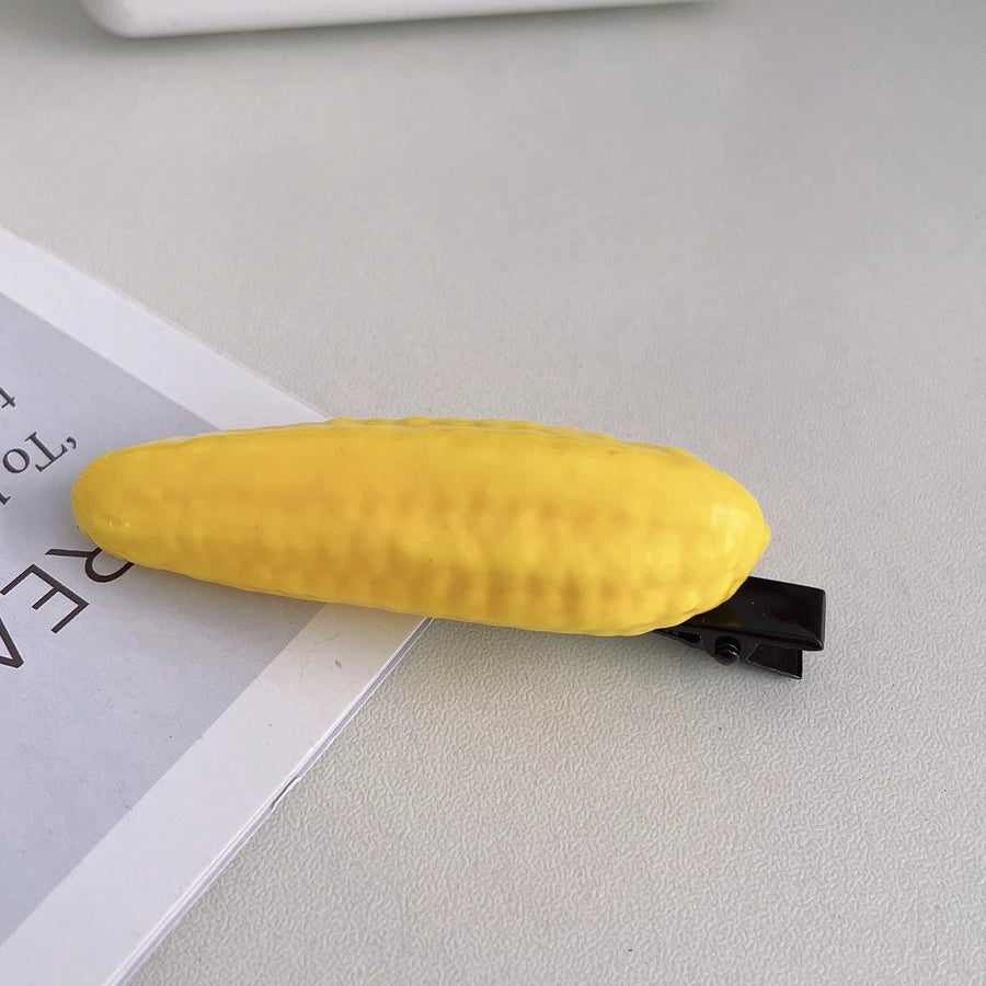 Women's Cute Fruit Vegetable Foam Hair Clip
