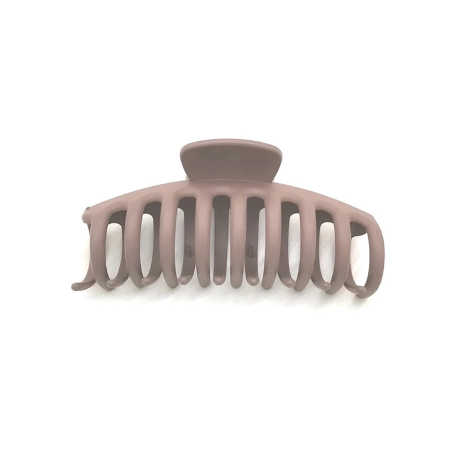 Women's Basic Solid Color Resin Hair Claws