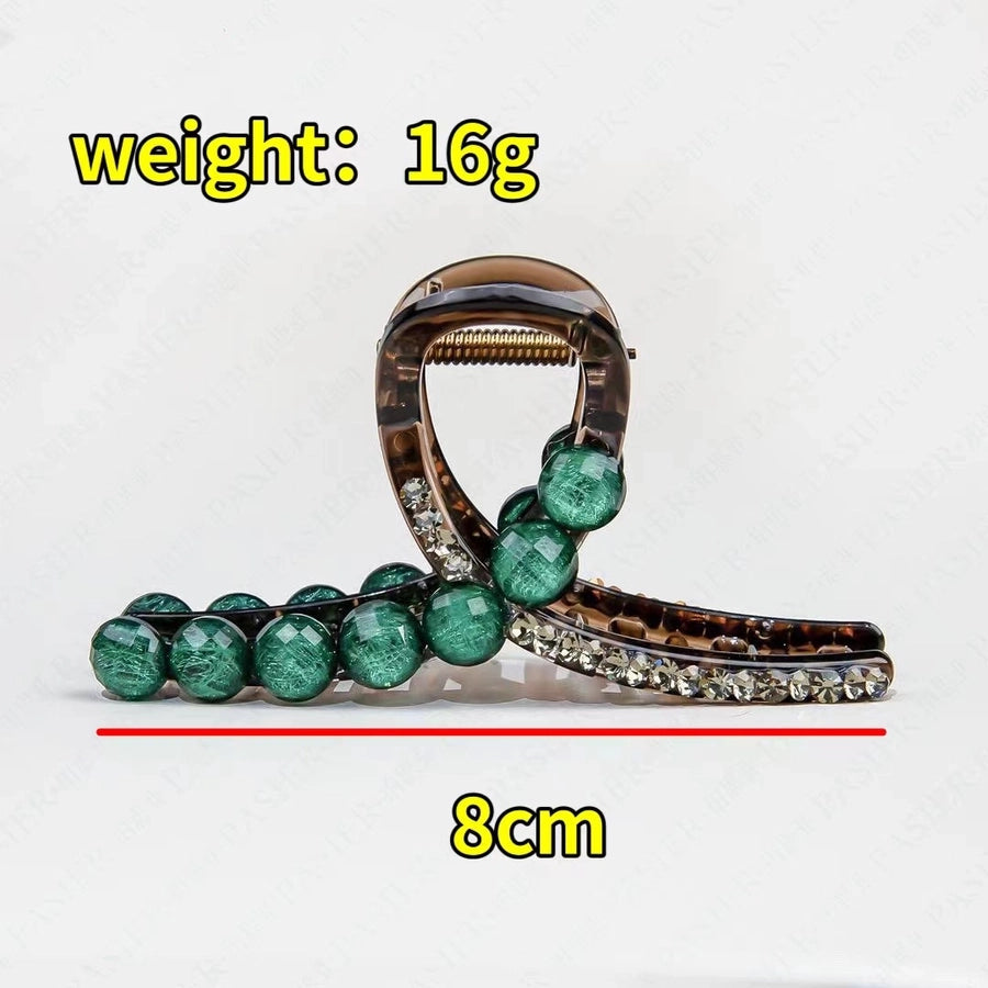 Women's Simple Style Commute Solid Color Arylic Hair Claws