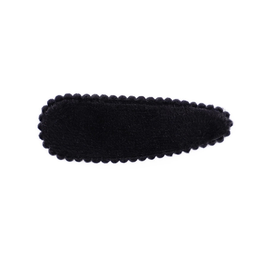 cute solid color alloy cloth hair clip 1 piece