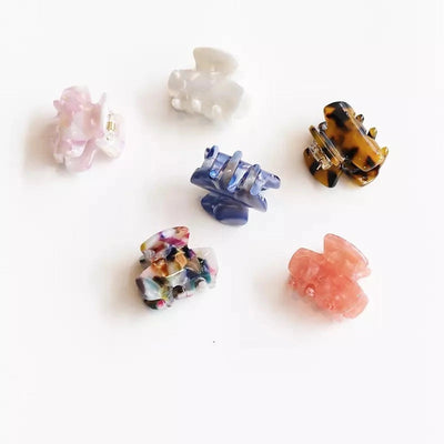 Women's Simple Style Color Block Acetic acid sheets Hair Claws