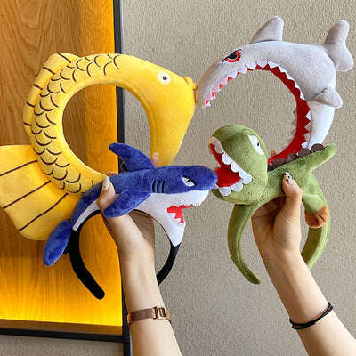 Women's IG Style Cute Animal Cloth Handmade Hair Band