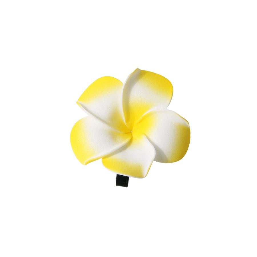 Women's Sweet Flower Plastic Metal Inlay Pearl Hair Clip