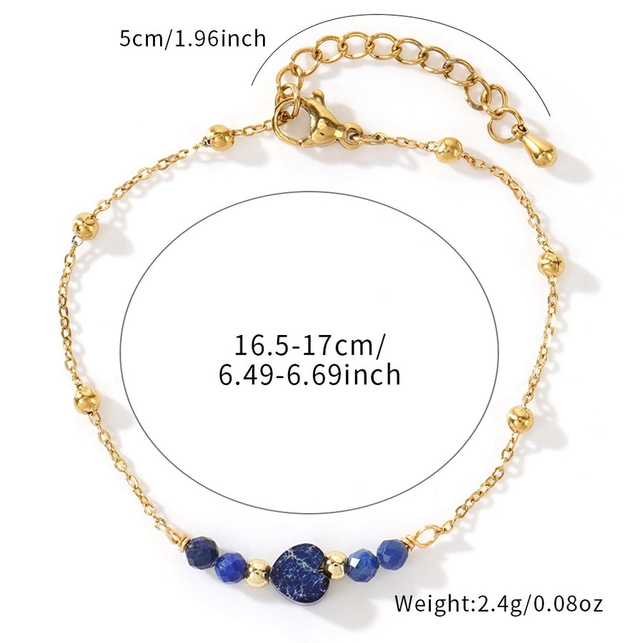 Semi-precious stone Handmade Geometric Bracelets