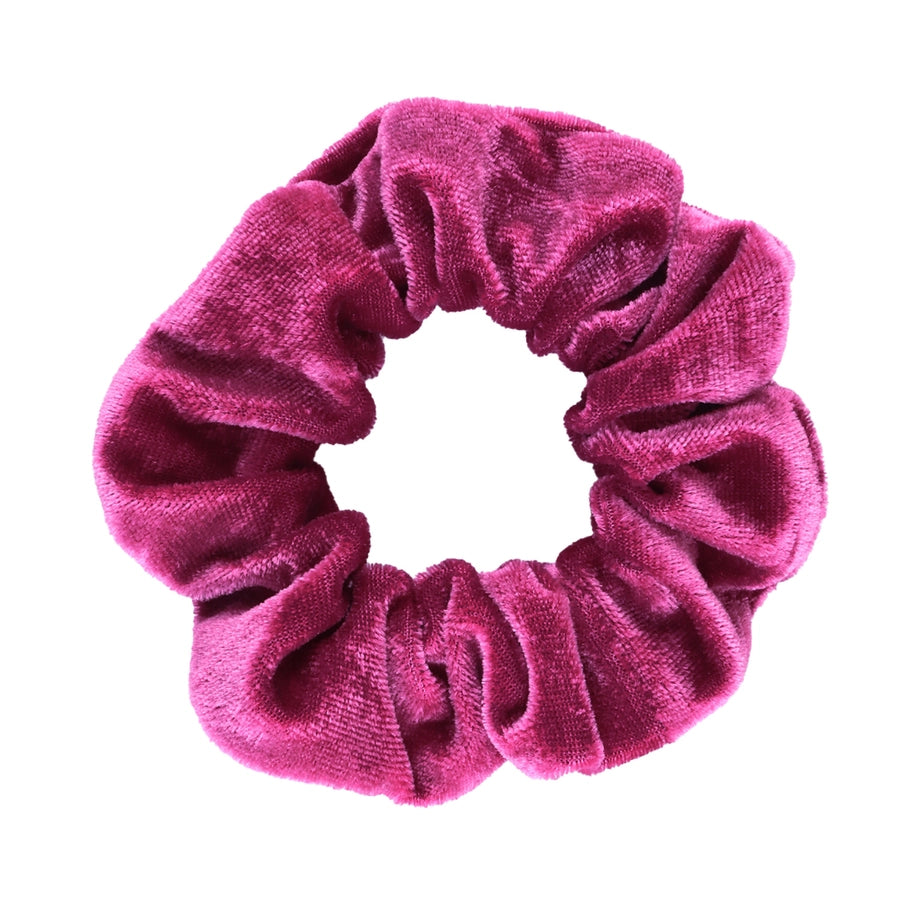 simple style solid color cloth hair tie