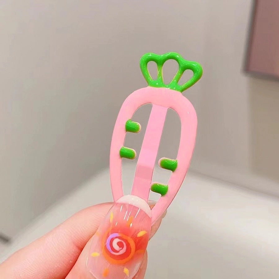 Women's Cute Solid Color Alloy Hair Clip