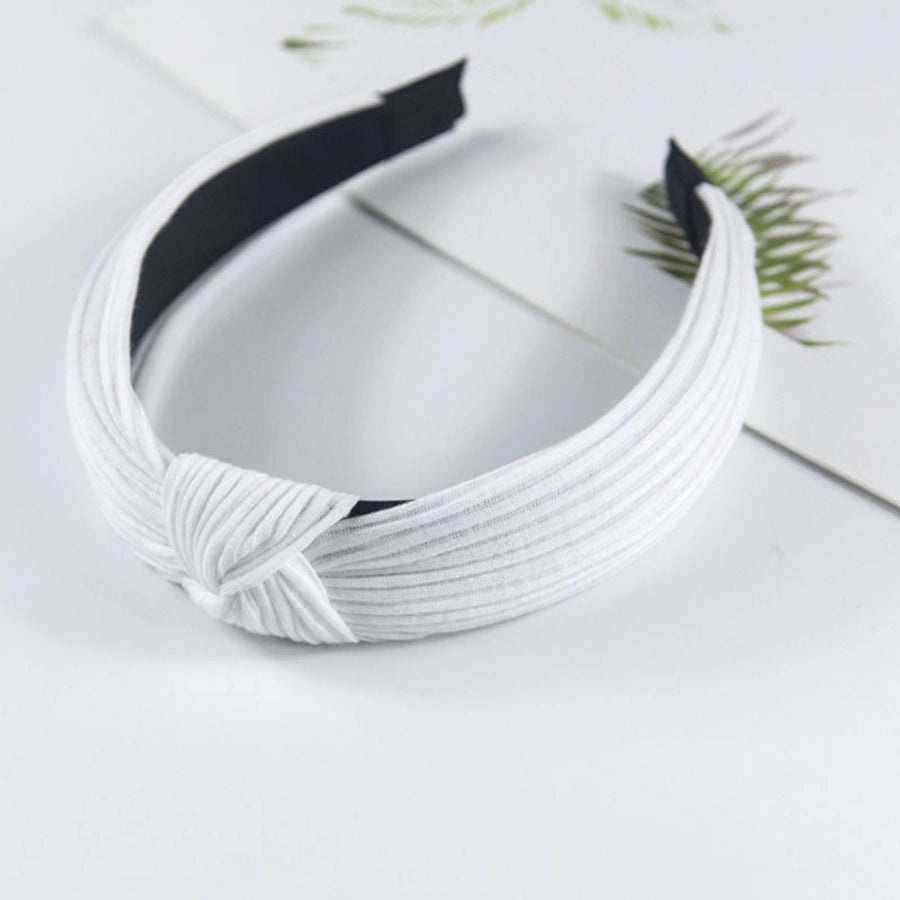 fashion solid color cloth handmade hair band 1 piece