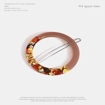 womens round plated acrylic hair accessories nhqs123653