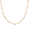Jewelry Simple Style Solid Color 304 Stainless Steel Titanium Steel 18K Gold Plated Bracelets Anklet Necklace